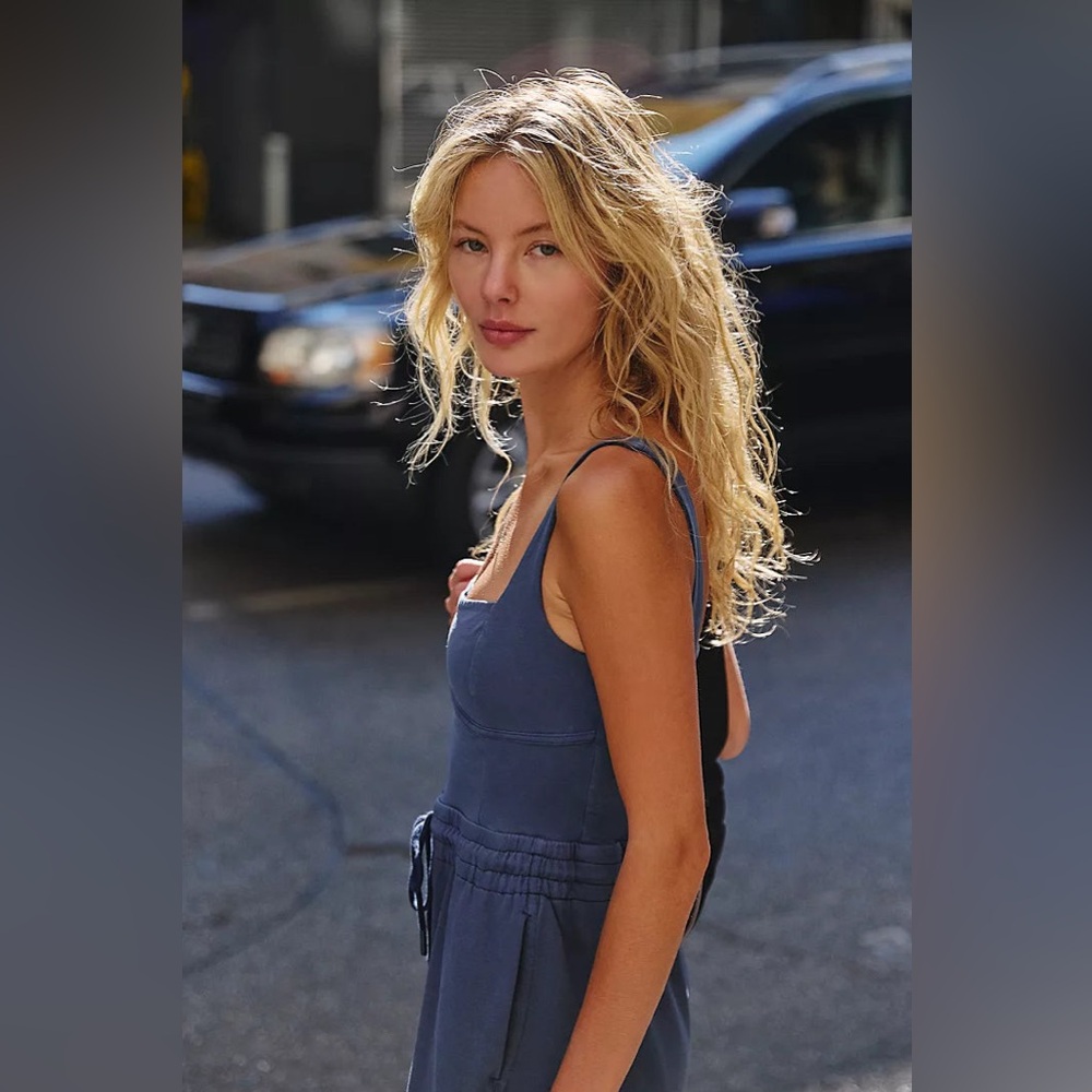 NWOT Free People Movement Inbound Onesie-Midnight Navy - Picture 3 of 16